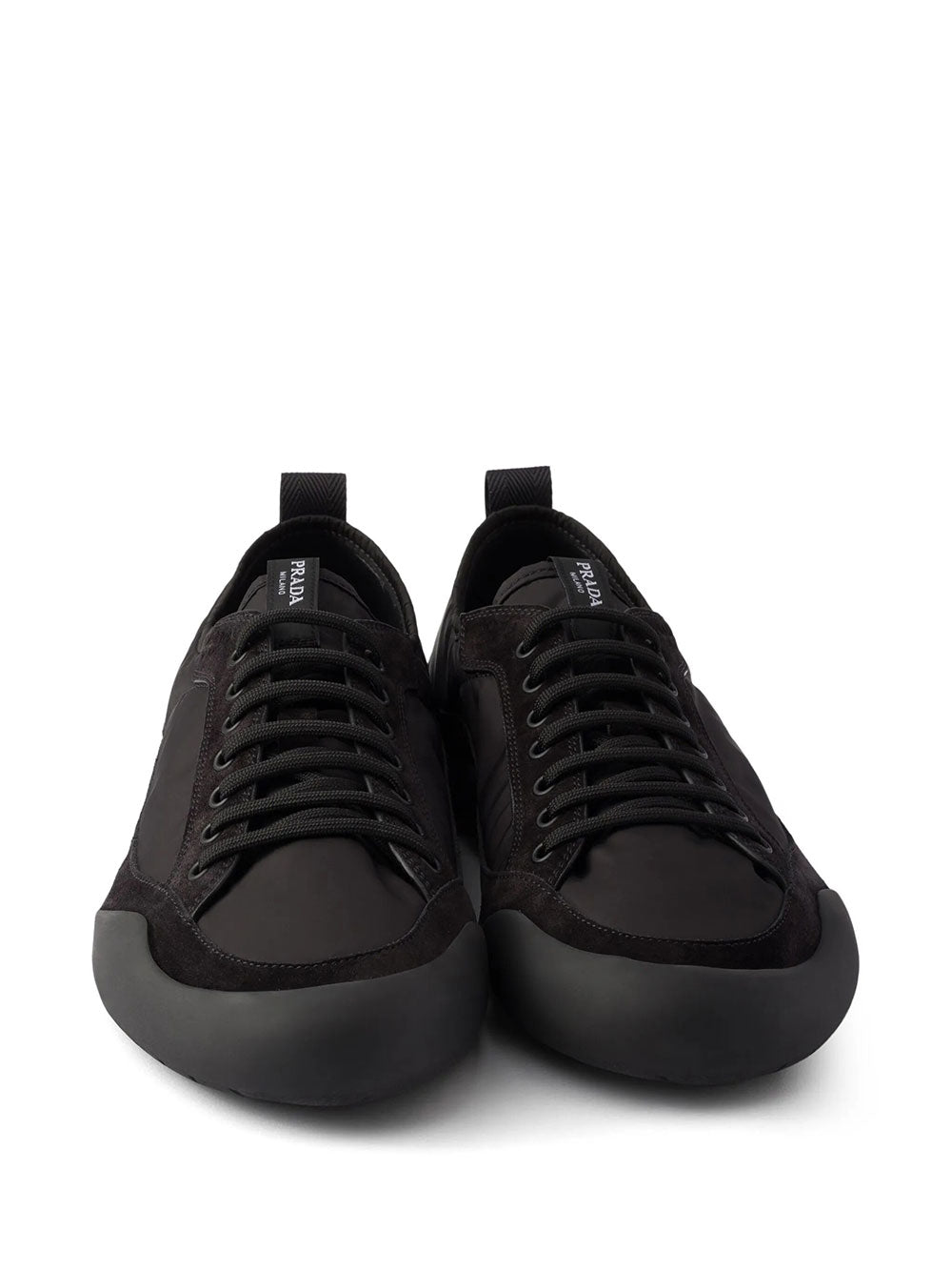 PRADA Prada Men Speedrock Re-Nylon And Suede Sneakers