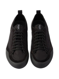 PRADA Prada Men Speedrock Re-Nylon And Suede Sneakers