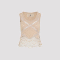 Ermanno Scervino Sleeveless Knit Top Women