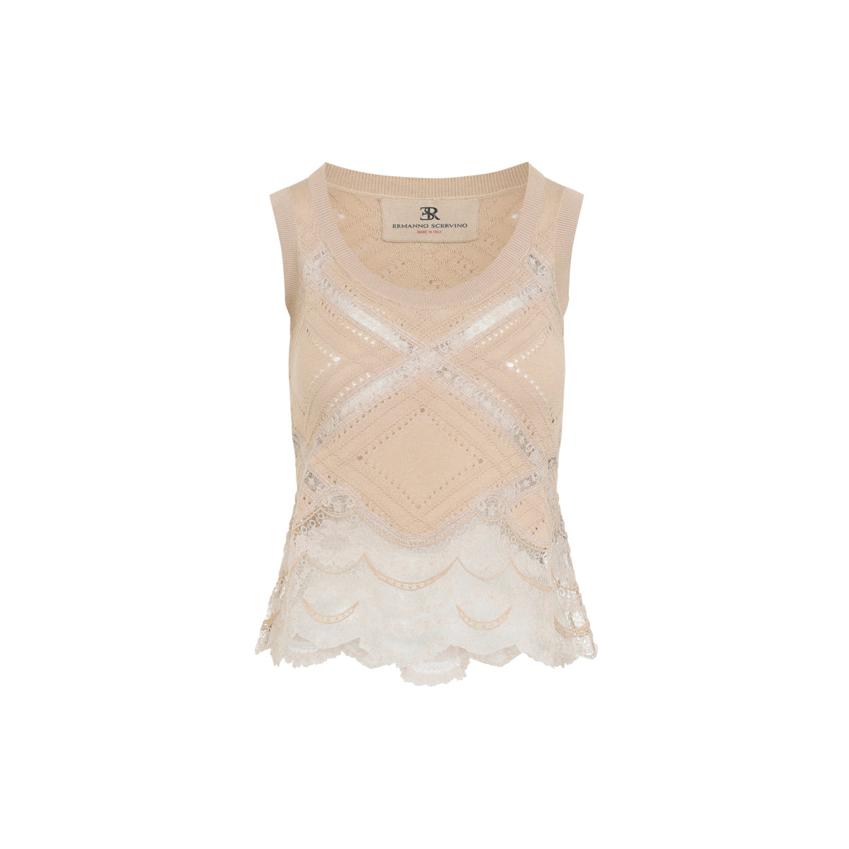 Ermanno Scervino Sleeveless Knit Top Women
