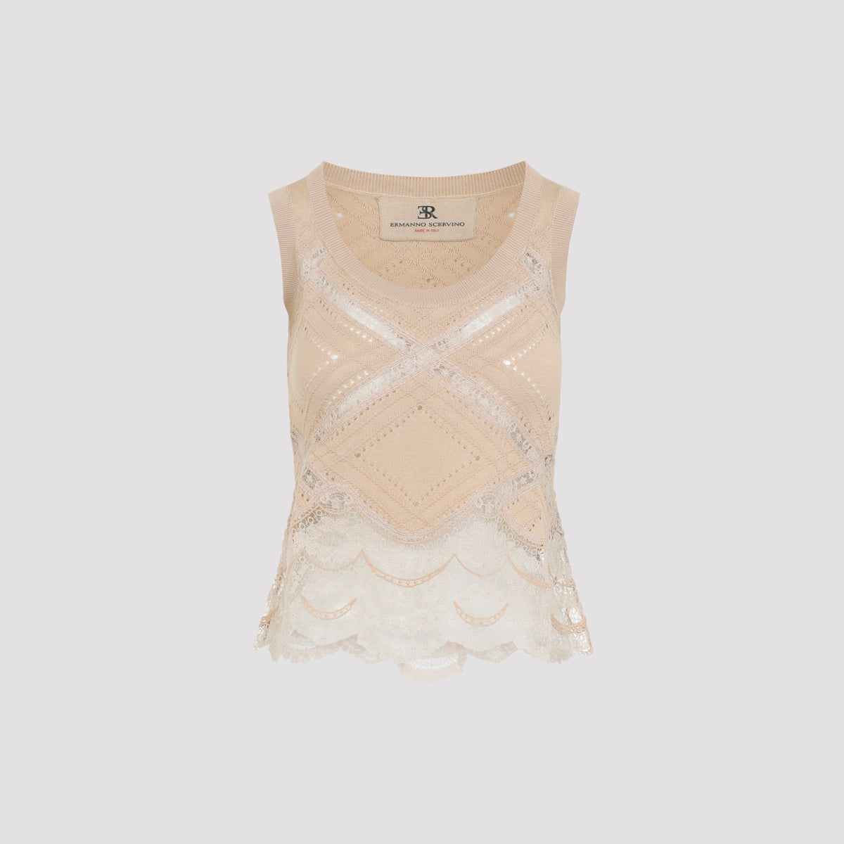 Ermanno Scervino Sleeveless Knit Top Women