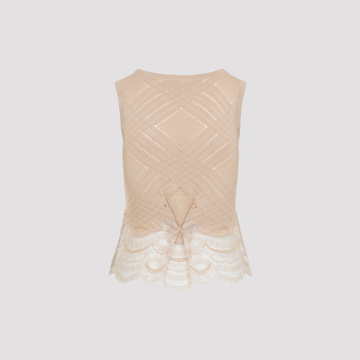 Ermanno Scervino Sleeveless Knit Top Women