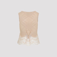 Ermanno Scervino Sleeveless Knit Top Women