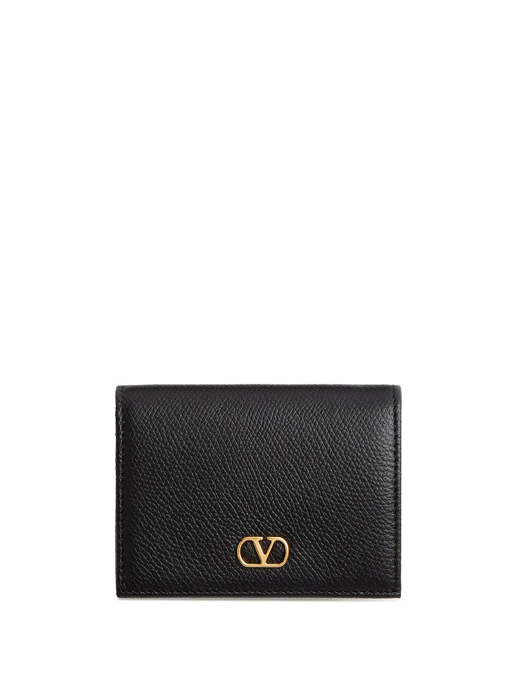 VALENTINO GARAVANI Vlogo Signature Grainy Leather Wallet Women