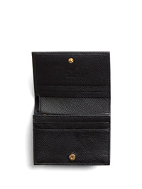 VALENTINO GARAVANI Vlogo Signature Grainy Leather Wallet Women