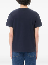 Valentino Garavani Men Valentino Cotton T-Shirt With Vlogo Embroidery
