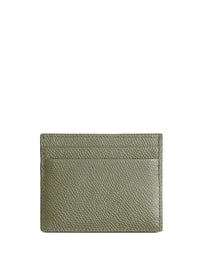 VALENTINO GARAVANI Vlogo Signature Garnet Calfskin Card Holder Women