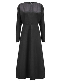 Victoria Beckham Women Dolman Wool Midi Dress