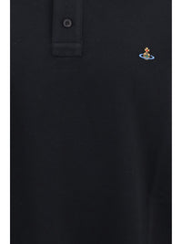 Vivienne Westwood Men Oversized Long-Sleeve Polo
