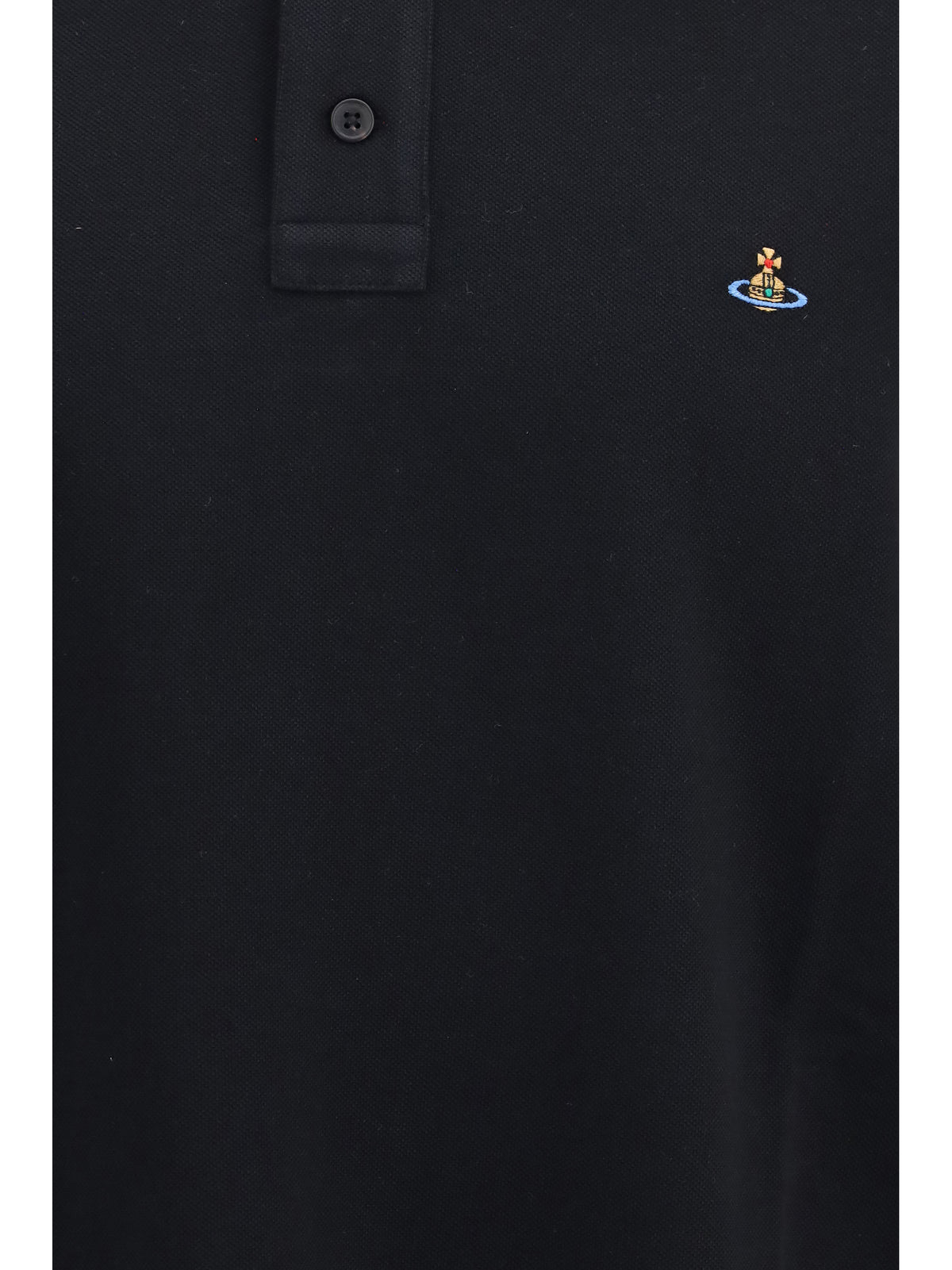 Vivienne Westwood Men Oversized Long-Sleeve Polo