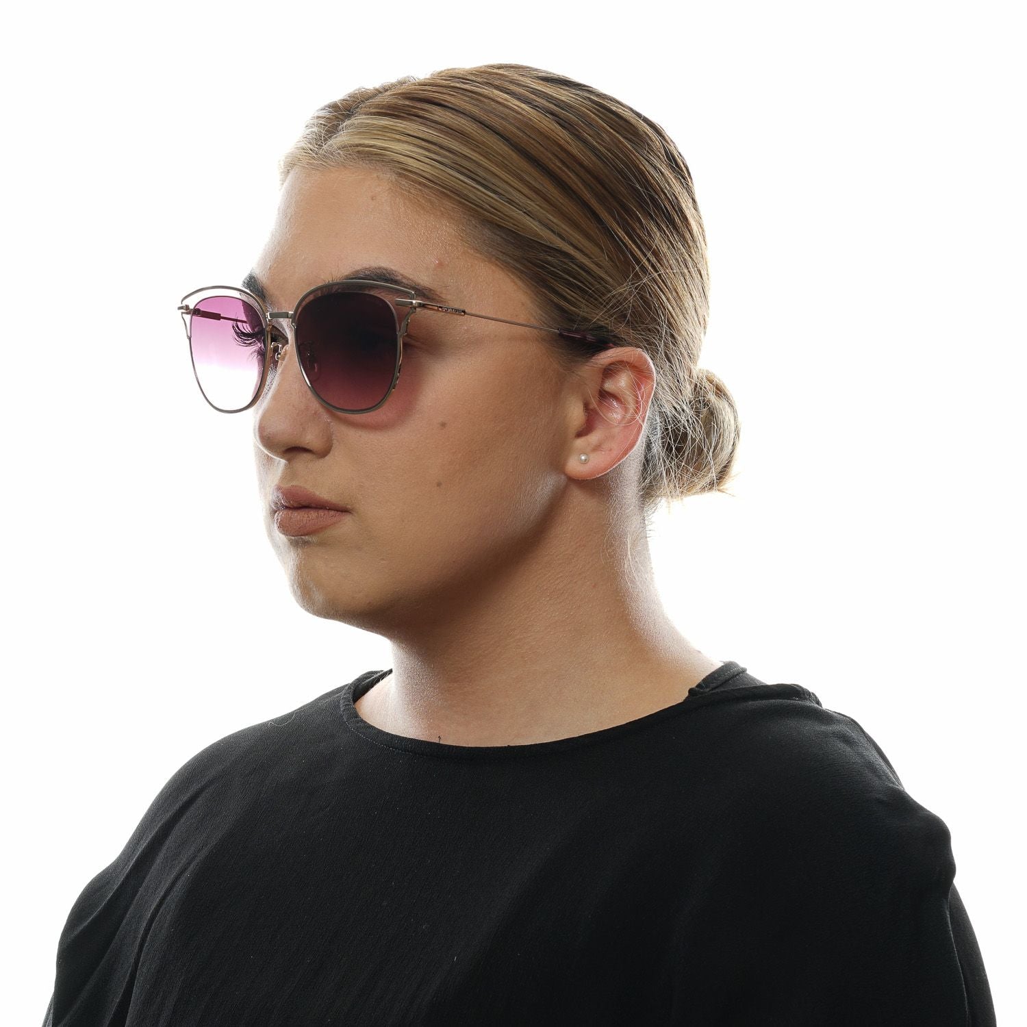 Police Burgundy Women Women's Sunglasses