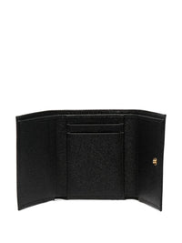 DOLCE & GABBANA Dauphine Calfskin Wallet With Branded Tag Women