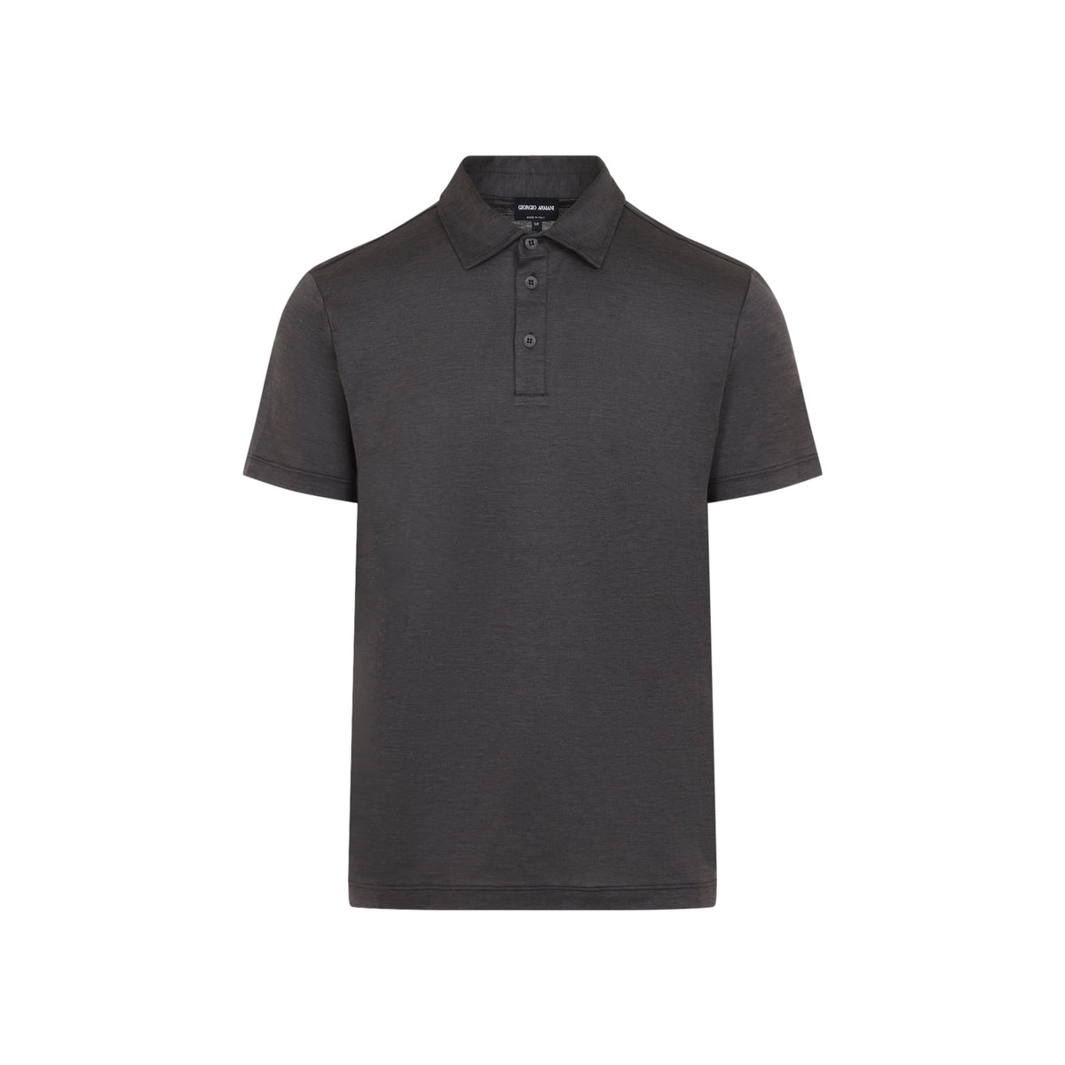Giorgio Armani Silk And Cotton Polo Men