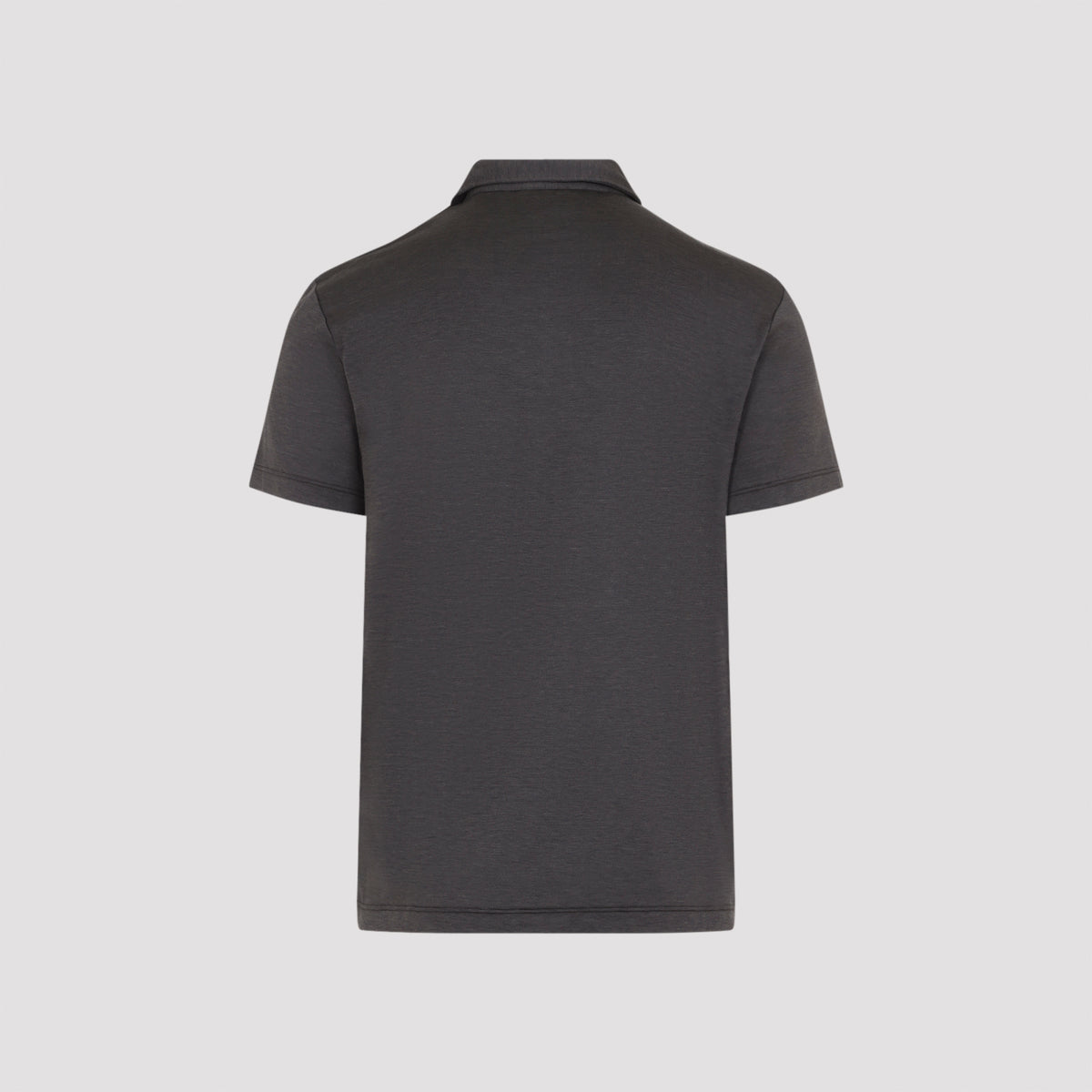 Giorgio Armani Silk And Cotton Polo Men