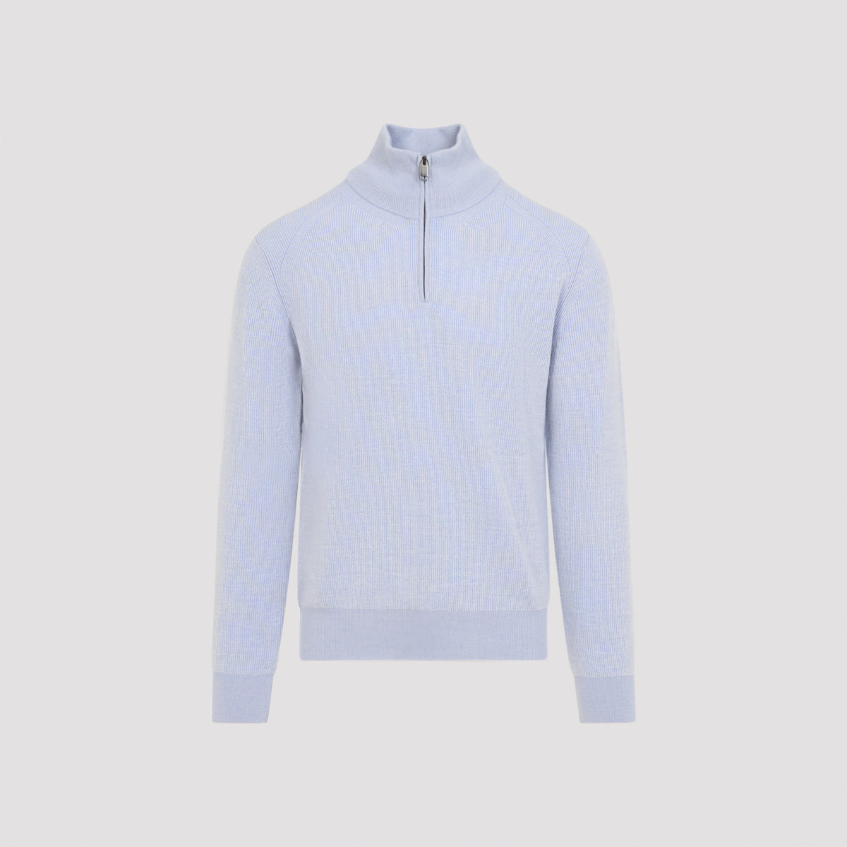 Brioni Half Zip Up Sweater Men