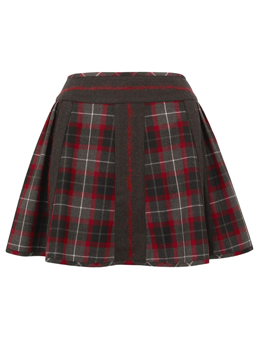 Vivienne Westwood Women Gonna Mini Bell Motivo Tartan Nightwatch