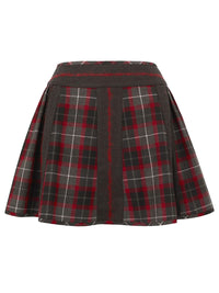 Vivienne Westwood Women Gonna Mini Bell Motivo Tartan Nightwatch