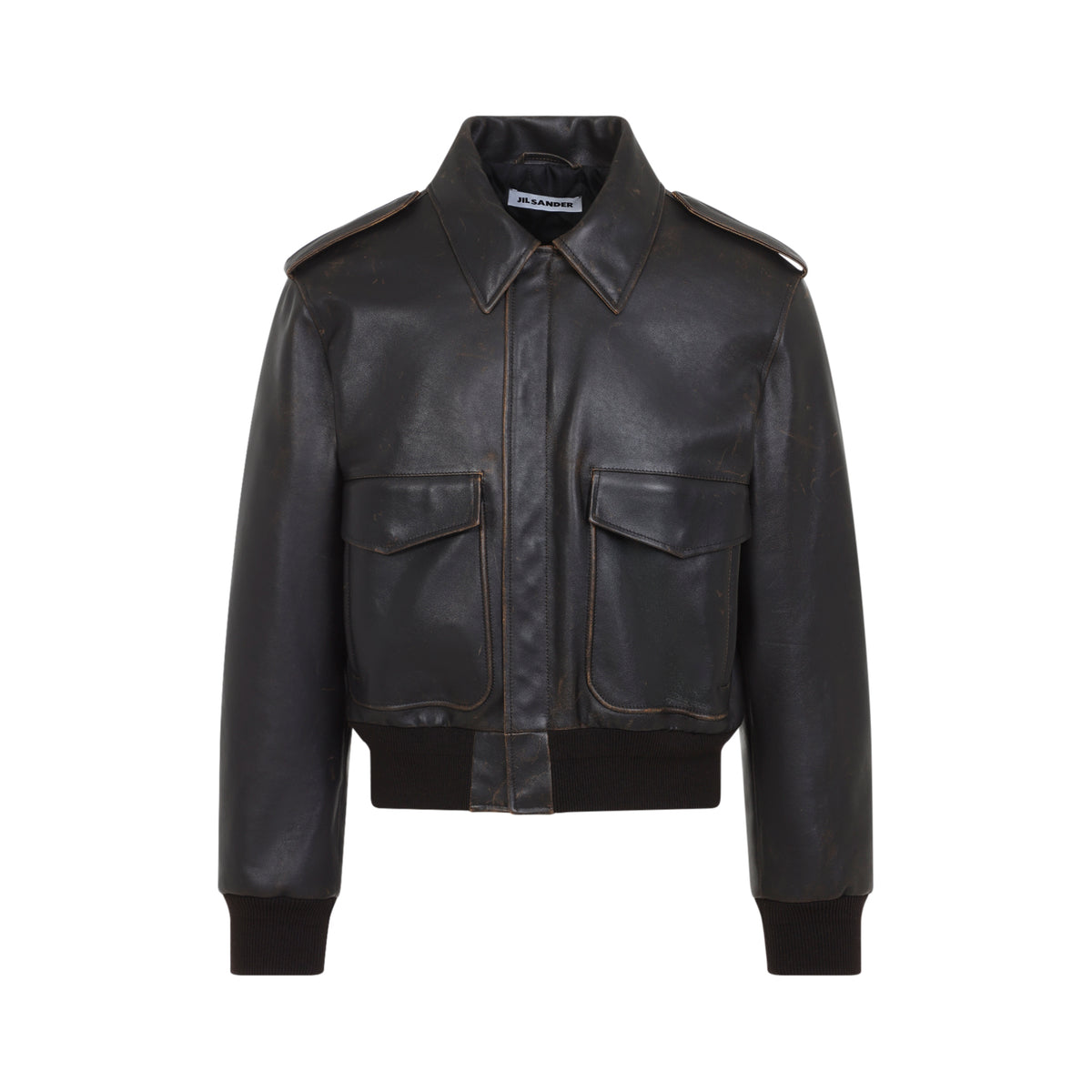 JIL SANDER Jil Sander Leather Blouson Men