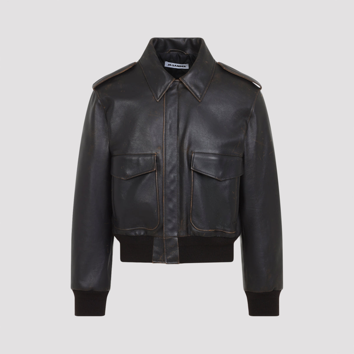 JIL SANDER Jil Sander Leather Blouson Men