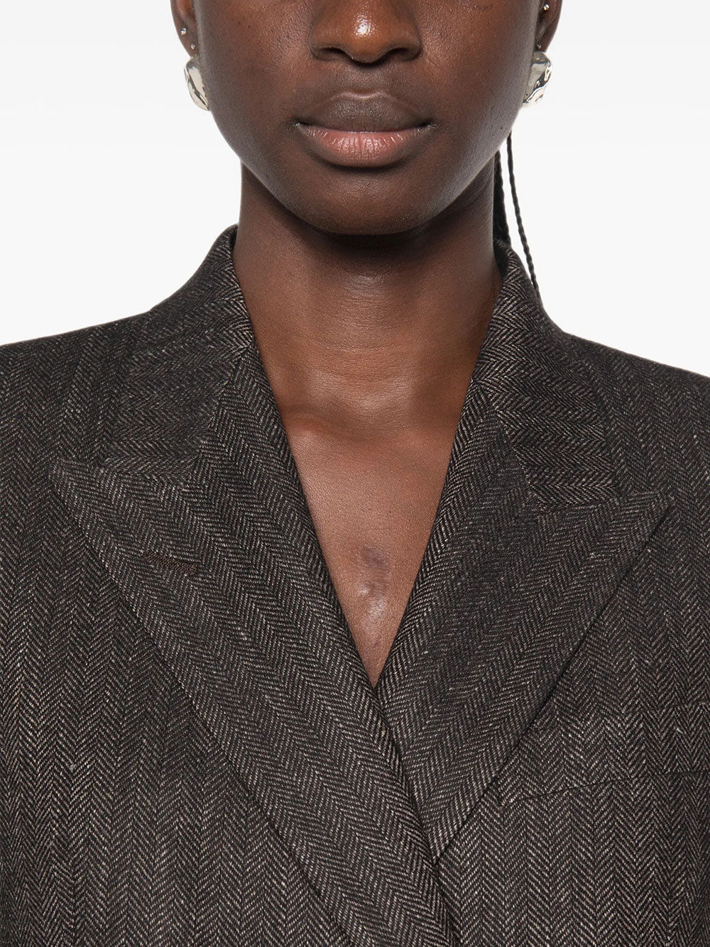 TAGLIATORE Tagliatore Women Blazer Jasmine Doppiopetto Motivo Spigato