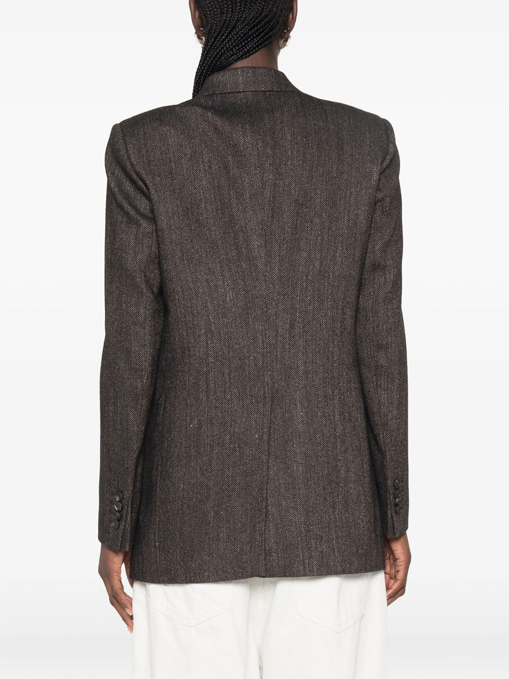TAGLIATORE Tagliatore Women Blazer Jasmine Doppiopetto Motivo Spigato