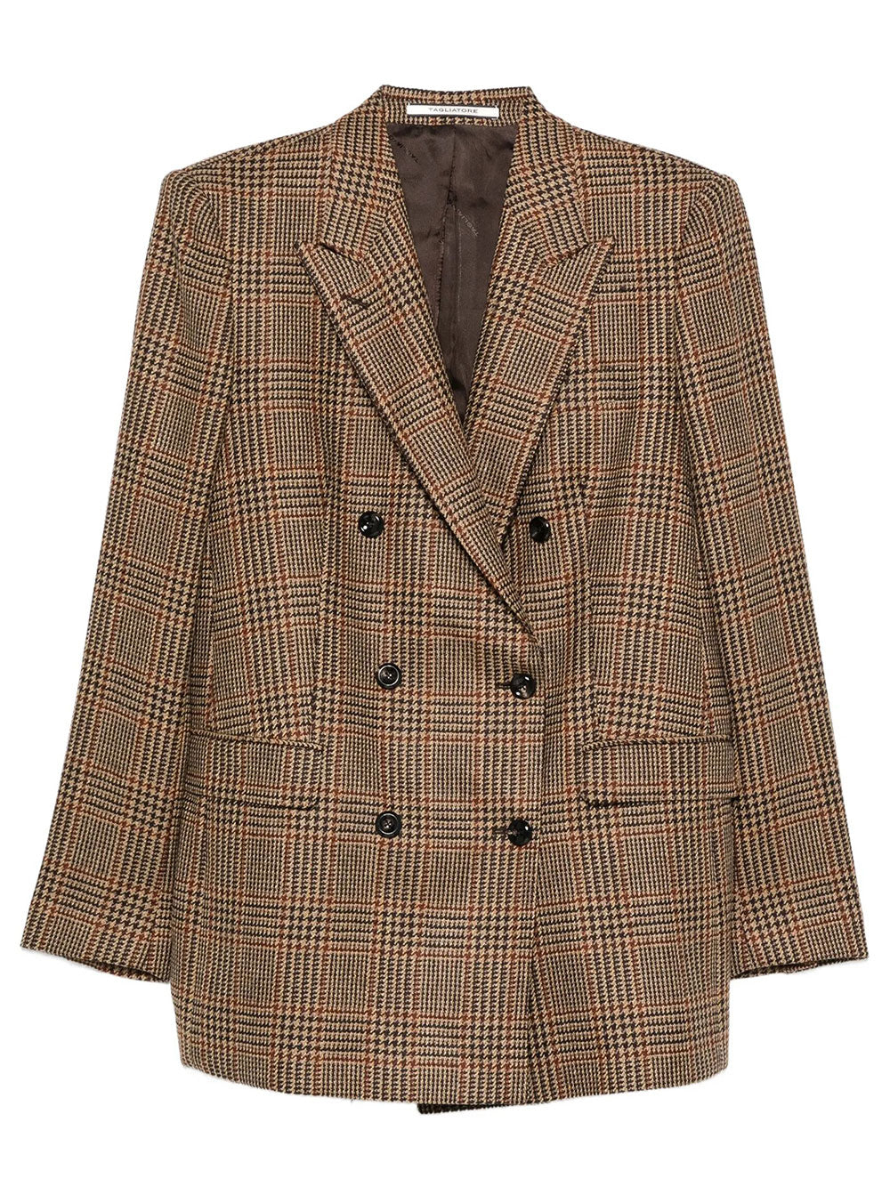 Tagliatore Women Blazer Jasmine Doppiopetto Motivo A Quadri