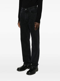 Saint Laurent Men Jeans Relaxed Fit Con Gamba Affusolata