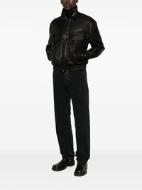 Saint Laurent Men Jeans Relaxed Fit Con Gamba Affusolata