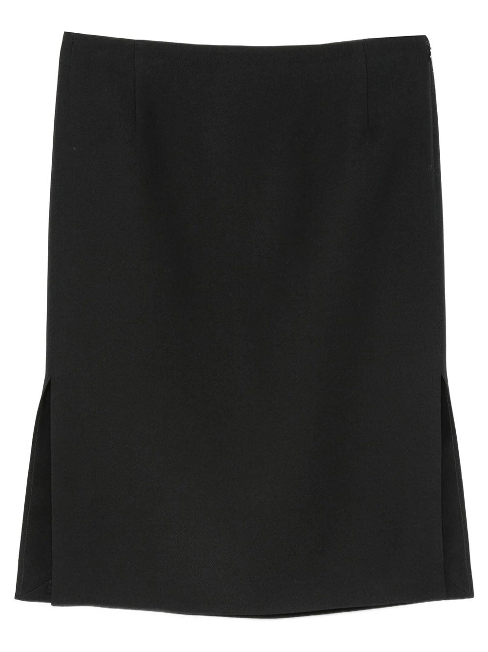 FENDI Gonna Tubino In Lana E Seta Women