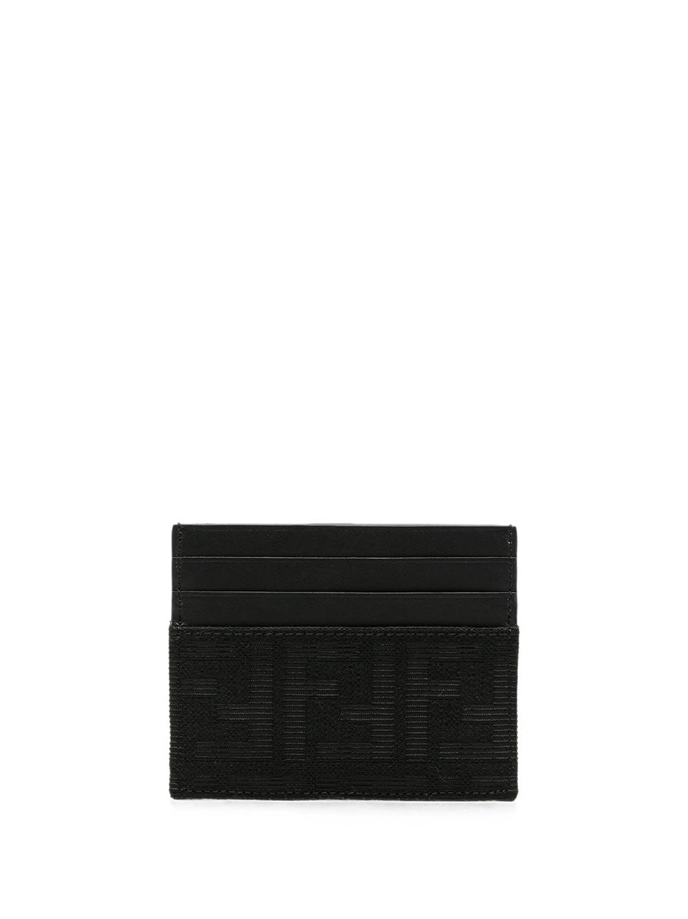 FENDI Portacarte Ff Jacquard Zucca E Pelle Women