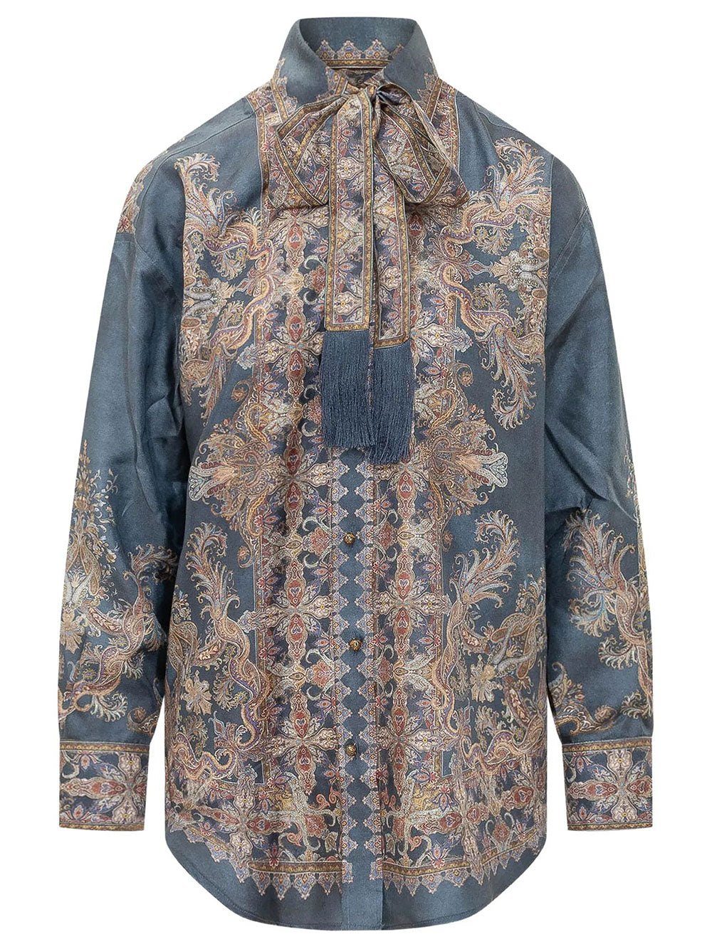 ZIMMERMANN Camicia Valiant In Seta Paisley Women
