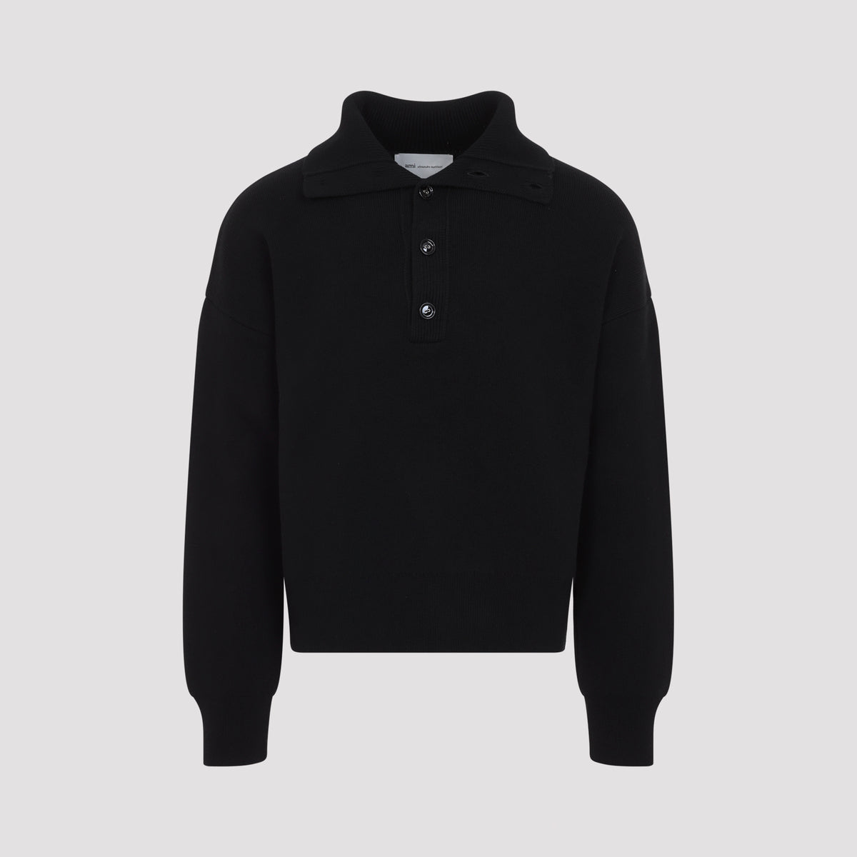 Ami Paris High Collar Sweater Men