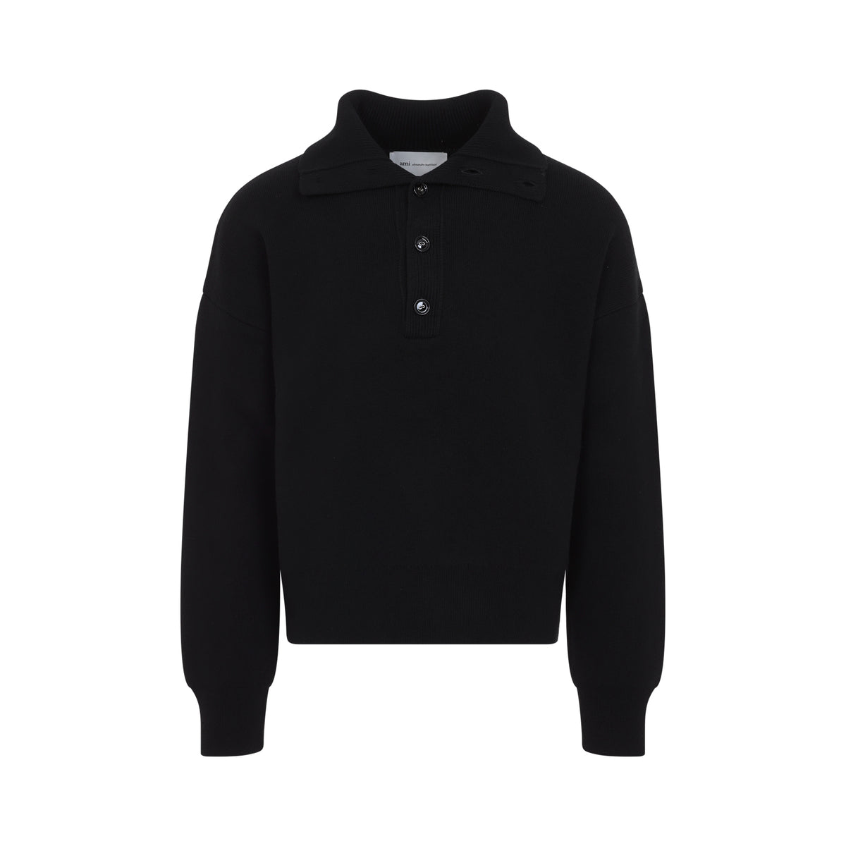 Ami Paris High Collar Sweater Men