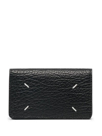 MAISON MARTIN MARGIELA Snap Button Closure Four Stitches Bifold Card Holder Women