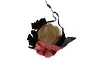 Dolce & Gabbana Dolce & Gabbana Black Silk White Hair Parrucchiera Diadem Women's Headband