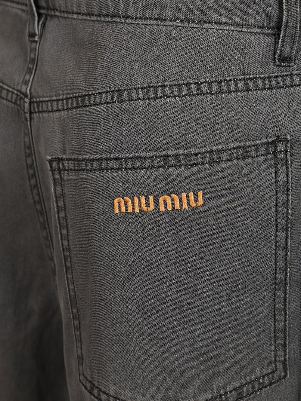 Miu Miu Women Five-Pocket Trousers