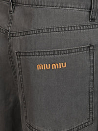 Miu Miu Women Five-Pocket Trousers