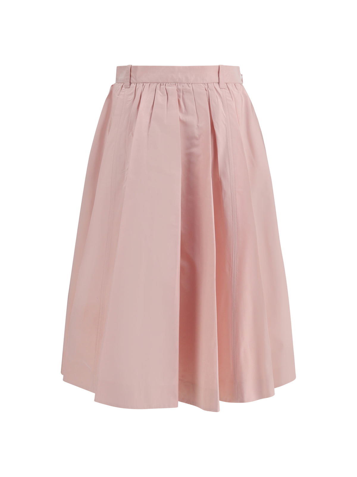 Prada Women Long Silk Skirt