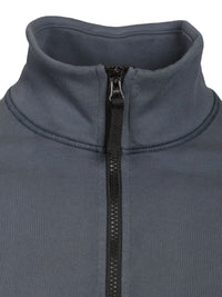 Stone Island Stone Island Men Organic Cotton Sweatshirt With Short Zip
