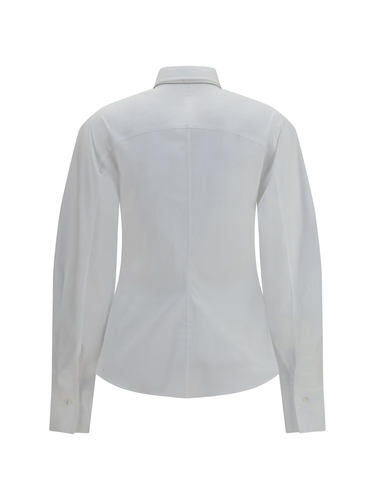 BRUNELLO CUCINELLI Brunello Cucinelli Women Cotton Blend Shirt With Tie