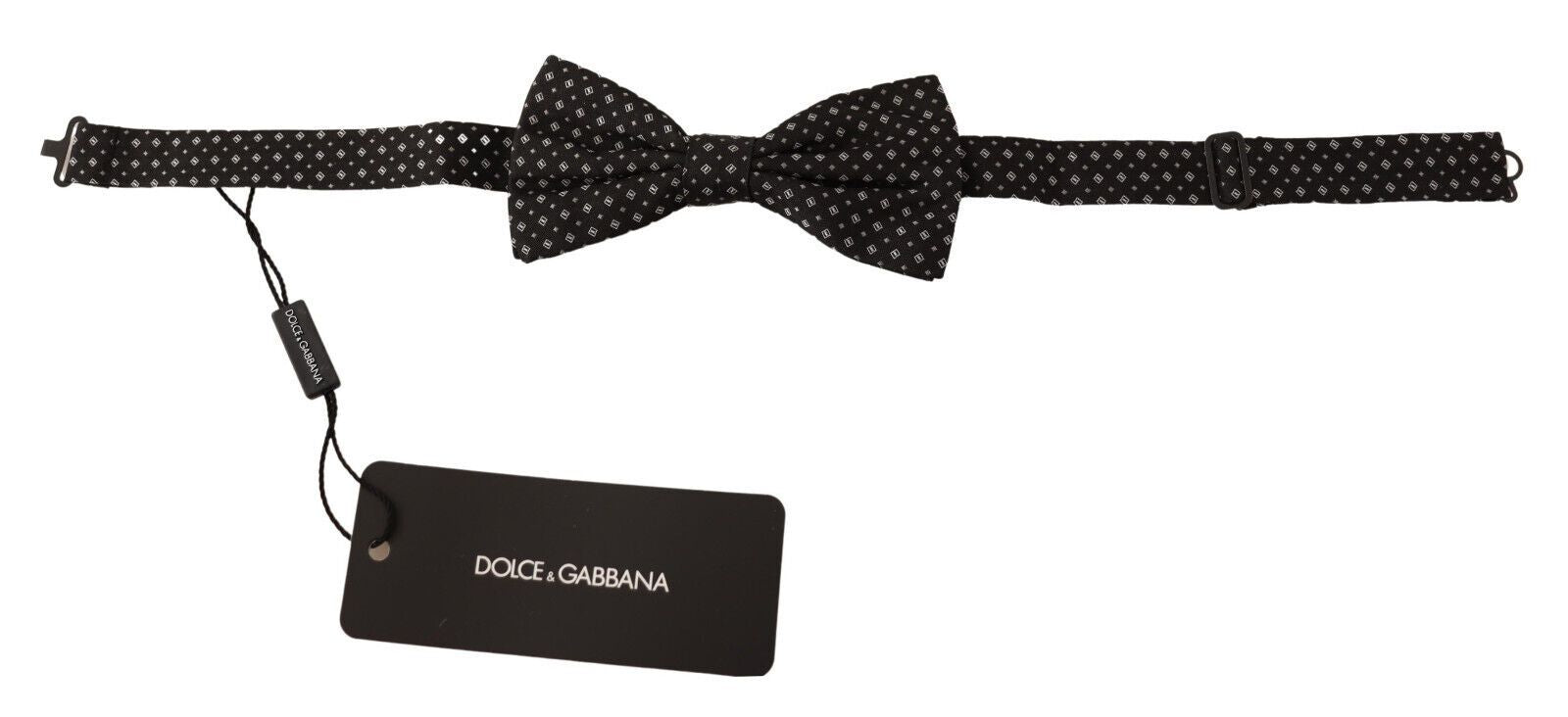 Dolce & Gabbana Dolce & Gabbana Black 100% Silk Adjustable Neck Papillon Men's Tie