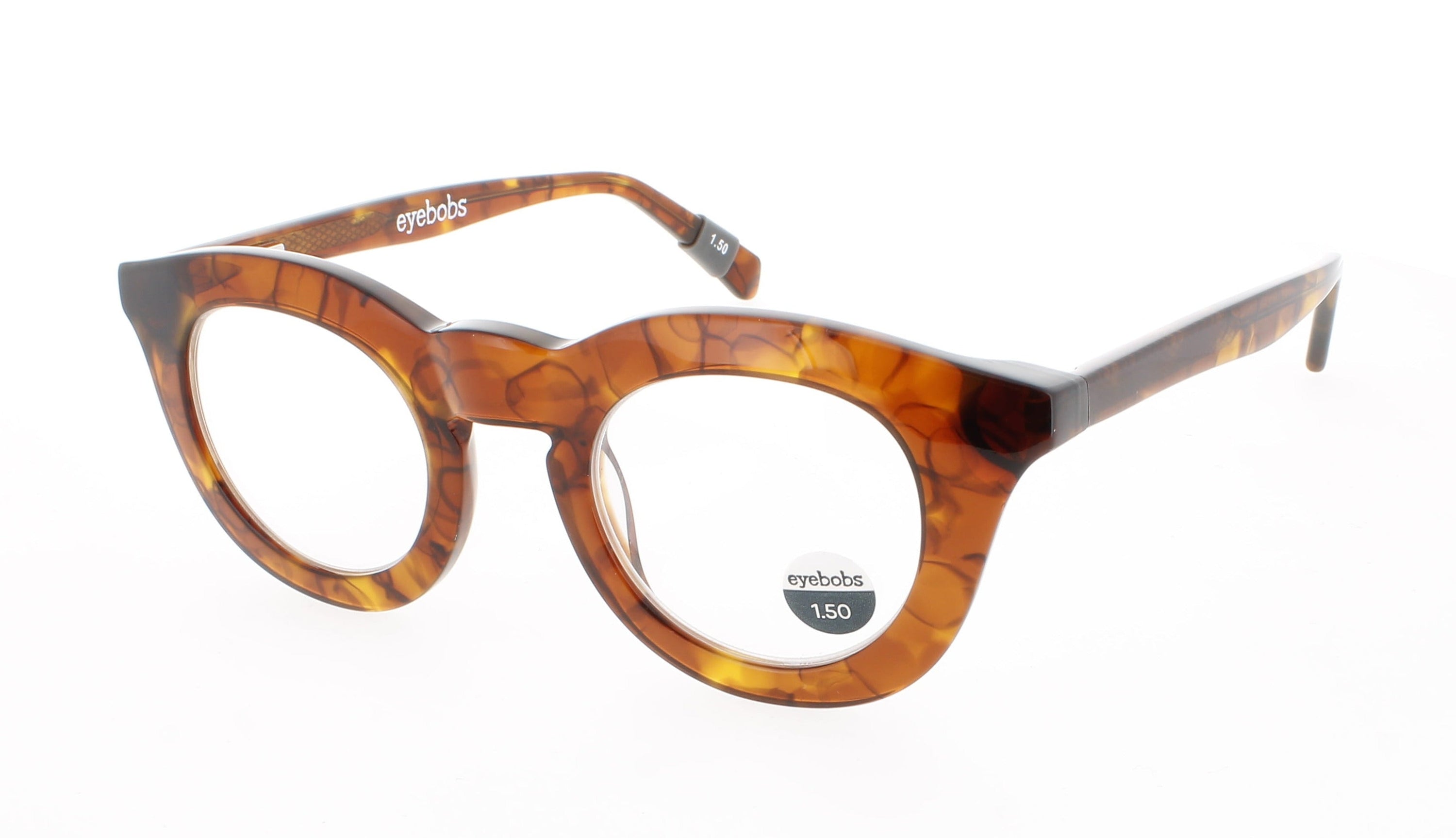 Eyebobs Eyebobs Optical Glasses SHINY ORANGE PATTERN