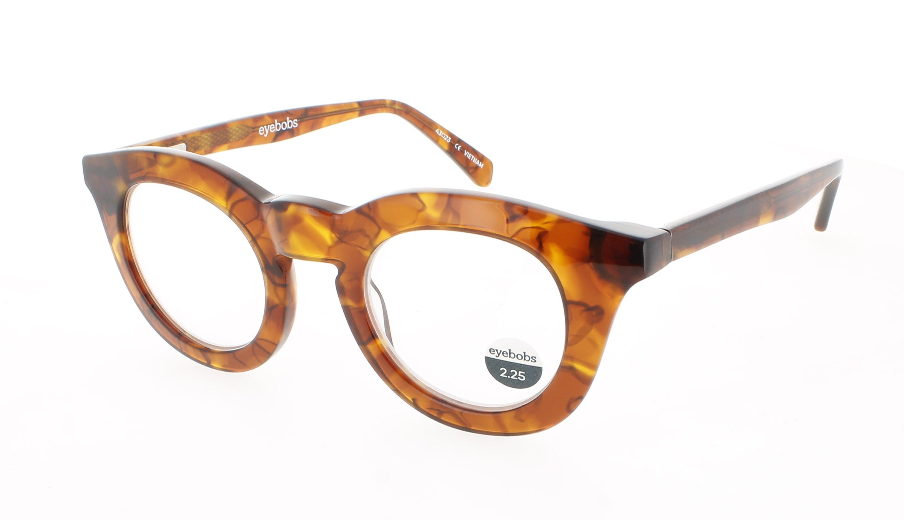 Eyebobs Eyebobs Optical Glasses SHINY ORANGE PATTERN