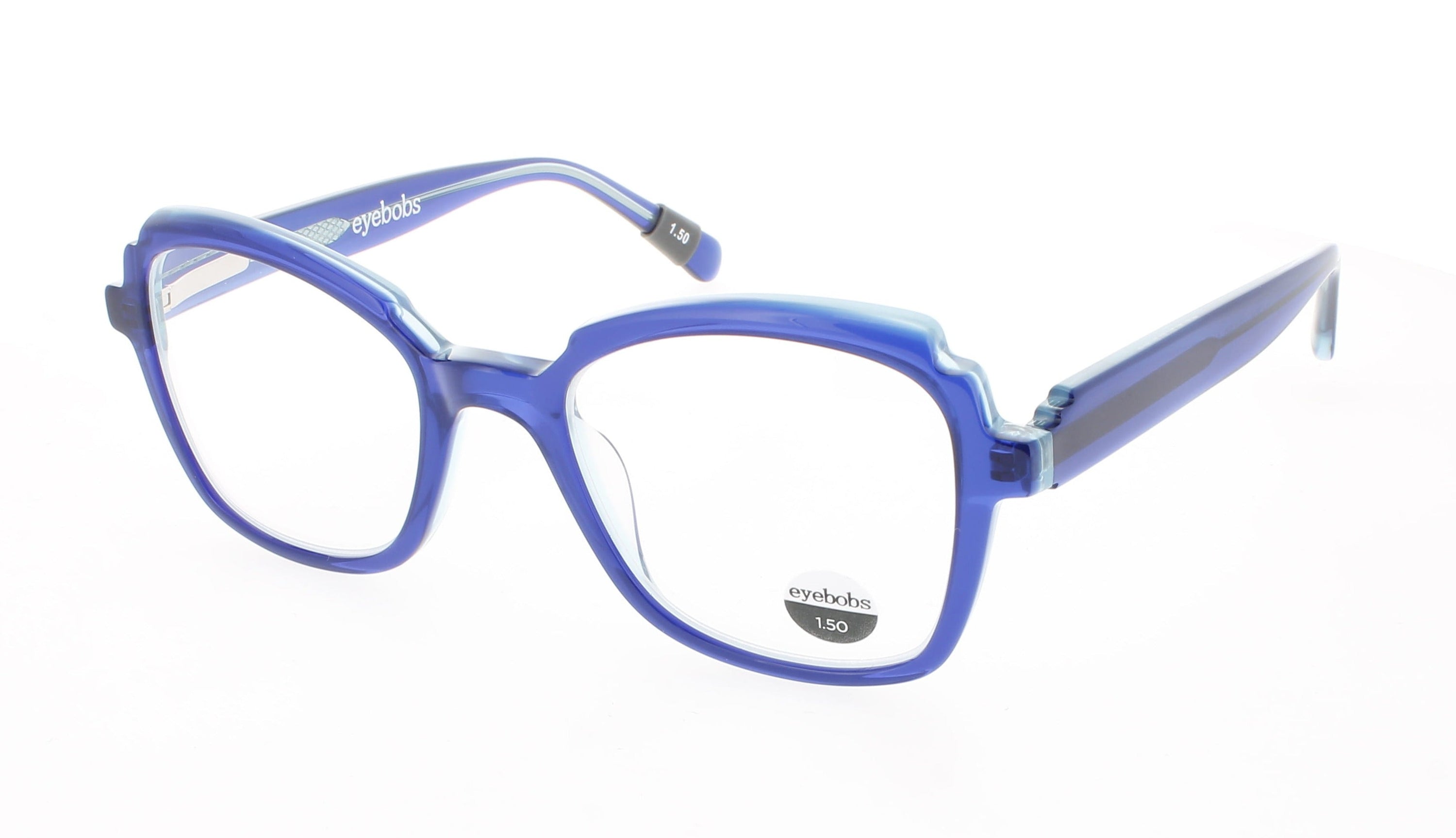 Eyebobs Eyebobs Optical Glasses TRIPLE-LAYERED CRYSTAL BLUE