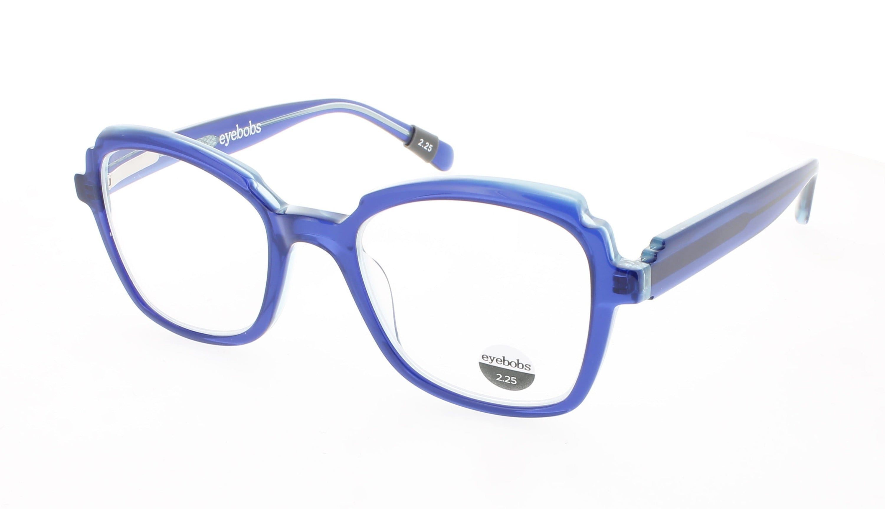 Eyebobs Eyebobs Optical Glasses TRIPLE-LAYERED CRYSTAL BLUE