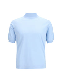 Prada Men Short-Sleeve Cotton Sweater