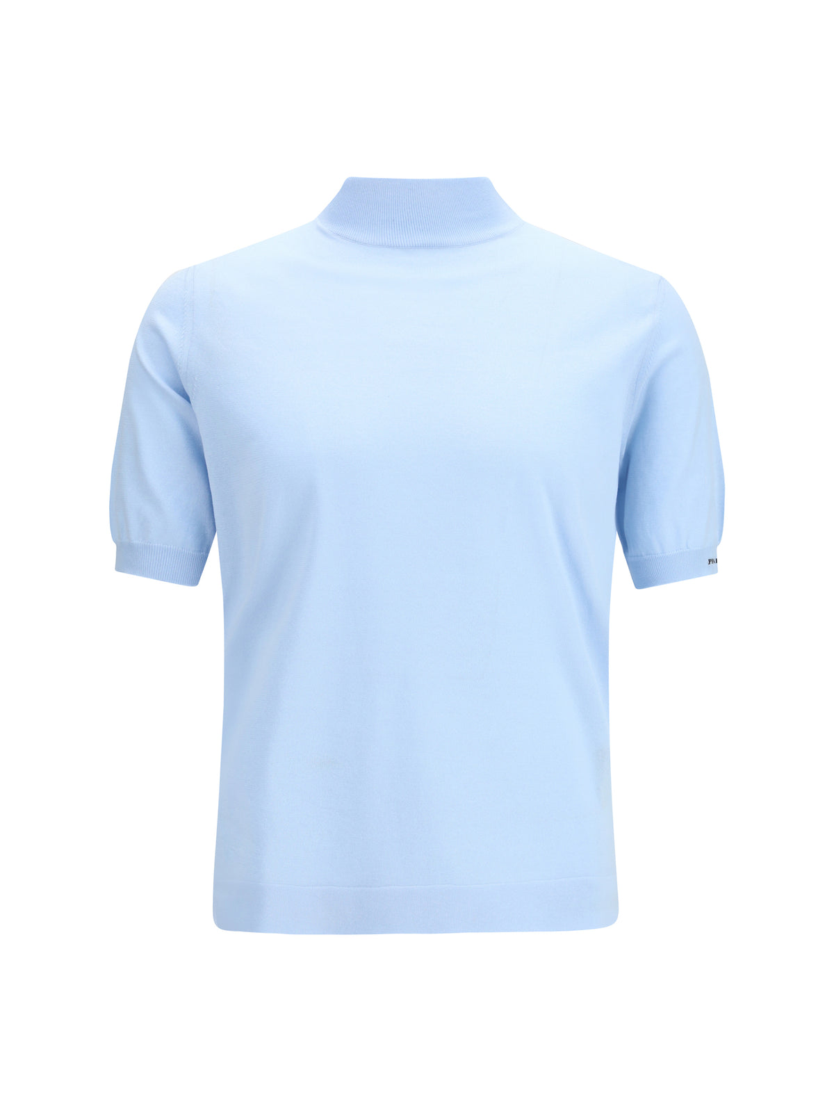 Prada Men Short-Sleeve Cotton Sweater
