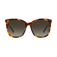 Jimmy Choo Sunglasses Square Full Rim, Havana/Gold Frame and Brown Gradient Lens NEREA/G/S005LHA