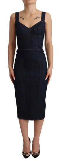 Dolce & Gabbana Women's Fitted Denim Dress