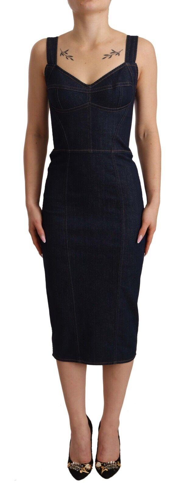 Dolce & Gabbana Women's Fitted Denim Dress